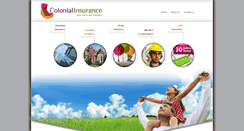 Desktop Screenshot of colonialinsurance.com.au
